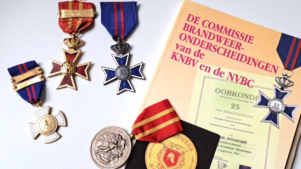 Eer voor de brandweer