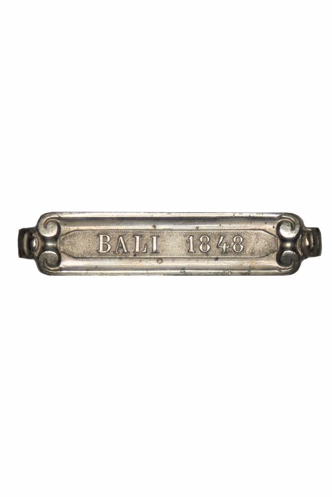 Kruis voor Belangrijke Krijgsverrichtingen, gesp Bali 1848