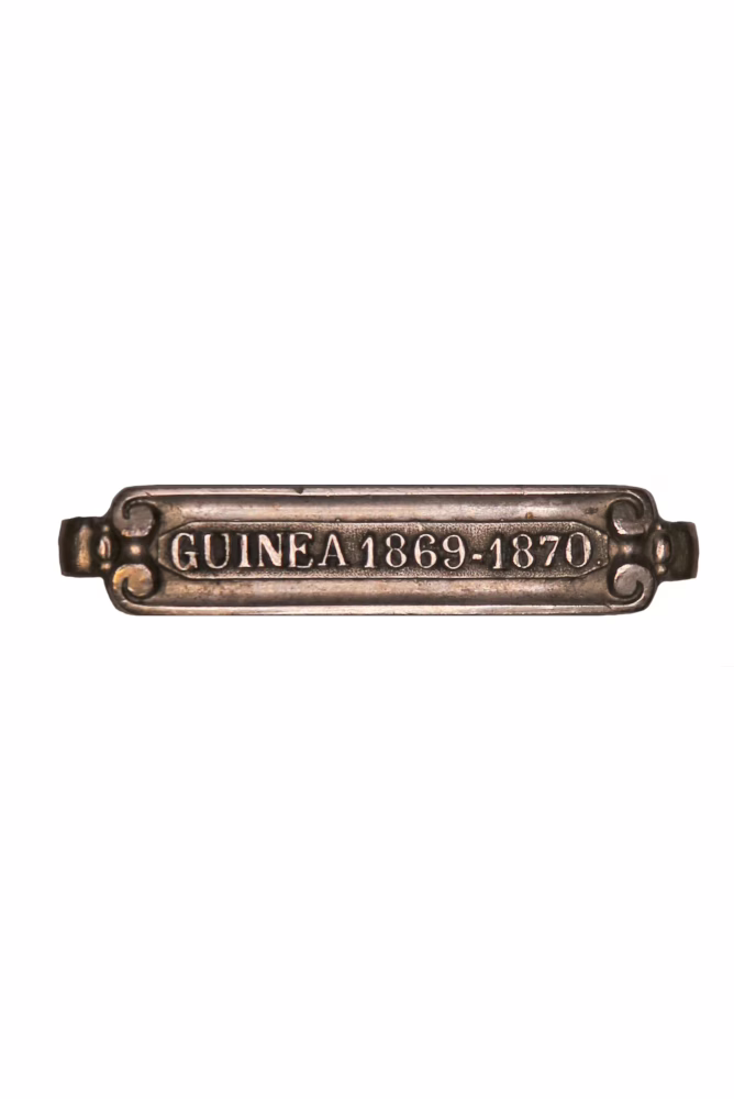 Kruis voor Belangrijke Krijgsverrichtingen, gesp Guinea 1869-1870