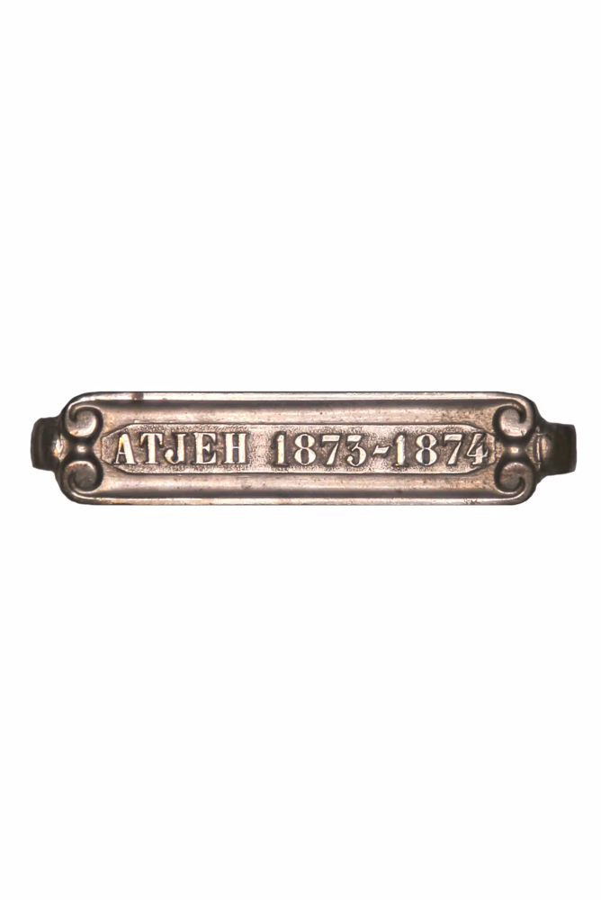 Kruis voor Belangrijke Krijgsverrichtingen, gesp Atjeh 1873-1874
