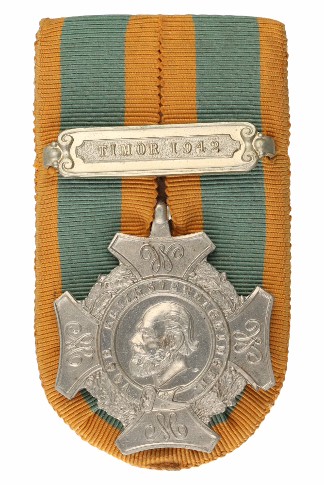 Kruis voor Belangrijke Krijgsverrichtingen, gesp Timor 1942