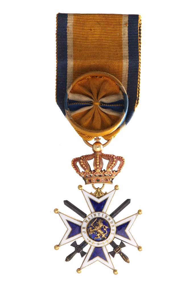 Orde van Oranje-Nassau, officier met zwaarden