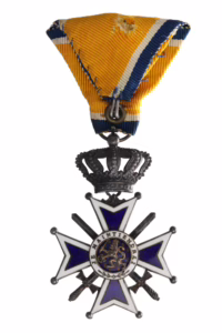 Orde van Oranje-Nassau, ridder met zwaarden
