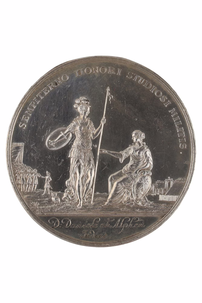 Beloningspenning voor de Leidse Studenten, 1672