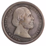 Erepenning voor Menslievend Hulpbetoon, type 1849-1855
