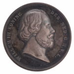 Erepenning voor Menslievend Hulpbetoon, type 1855-1875