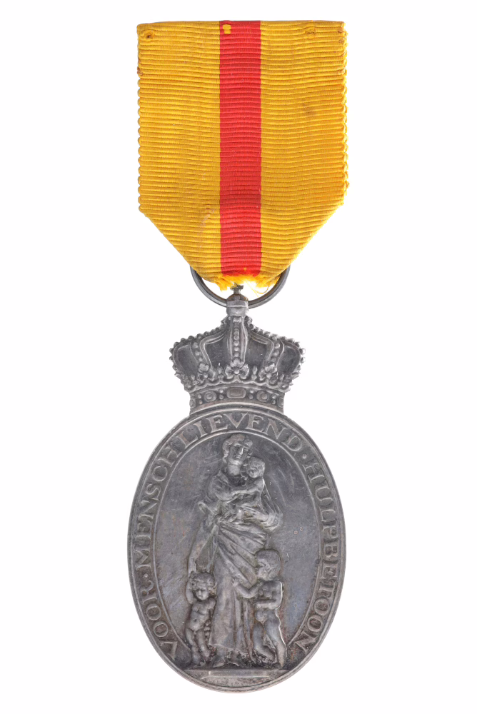 Erepenning voor Menslievend Hulpbetoon, type sinds 1912