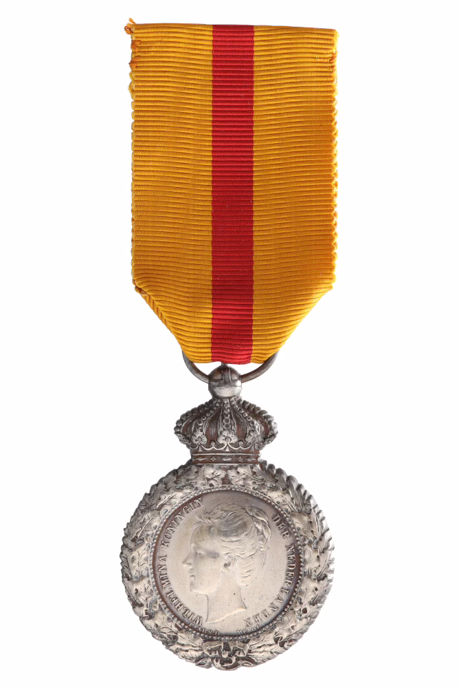 Erepenning voor Menslievend Hulpbetoon, type 1897-1912