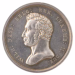 Erepenning voor Menslievend Hulpbetoon, type 1822-1840