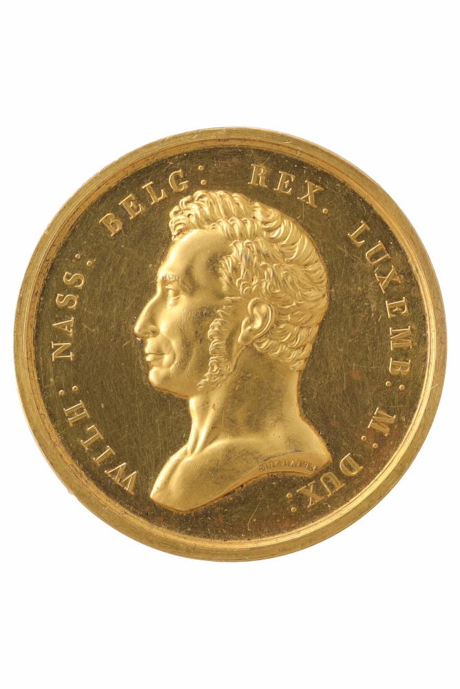 Erepenning voor Blijken van Belangstelling in ’s Rijksverzamelingen door Schenking Betoond, type 1817-1840