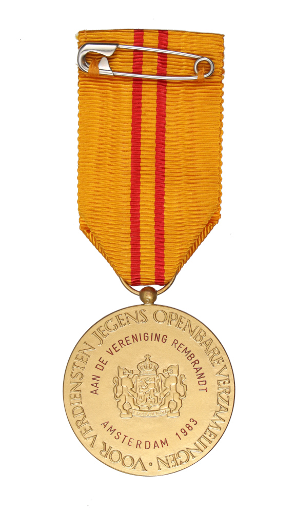 Erepenning voor Verdiensten jegens Openbare Verzamelingen, type 1980-2016 museummedaille