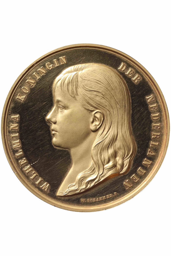 Erepenning voor Verdienste jegens Openbare Verzamelingen, type 1890-1897