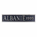 Herinneringsmedaille Rampenbrigade, gesp ALBANIË 1999