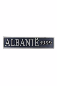 Herinneringsmedaille Rampenbrigade, gesp ALBANIË 1999