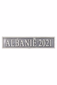 Herinneringsmedaille voor Humanitaire Hulpverlening bij Rampen, gesp ALBANIË 2021