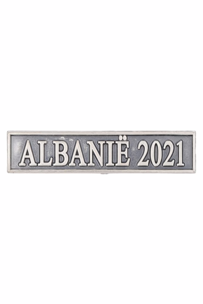 Herinneringsmedaille voor Humanitaire Hulpverlening bij Rampen, gesp ALBANIË 2021