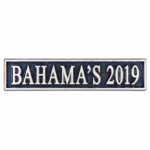 Herinneringsmedaille voor Humanitaire Hulpverlening bij Rampen, gesp BAHAMA’S 2019