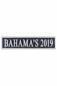 Herinneringsmedaille voor Humanitaire Hulpverlening bij Rampen, gesp BAHAMA’S 2019