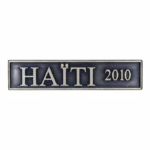 Herinneringsmedaille voor Humanitaire Hulpverlening bij Rampen, gesp HAÏTI 2010