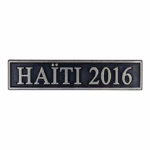 Herinneringsmedaille voor Humanitaire Hulpverlening bij Rampen, gesp HAÏTI 2016