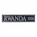 Herinneringsmedaille Rampenbrigade, gesp RWANDA 1994
