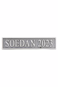Herinneringsmedaille voor Humanitaire Hulpverlening bij Rampen, gesp SOEDAN 2023