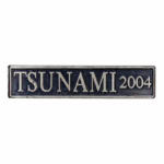 Herinneringsmedaille voor Humanitaire Hulpverlening bij Rampen, gesp TSUNAMI 2004