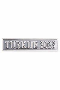 Herinneringsmedaille voor Humanitaire Hulpverlening bij Rampen, gesp TURKIJE 2023