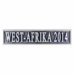 Herinneringsmedaille voor Humanitaire Hulpverlening bij Rampen, gesp WEST-AFRIKA 2014