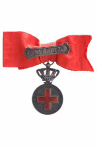 Medaille van het Rode Kruis, met gesp Balkan 1912-1913