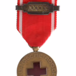 Medaille voor 10 jaar Trouwe Dienst van het Nederlandse Rode Kruis, type 1926