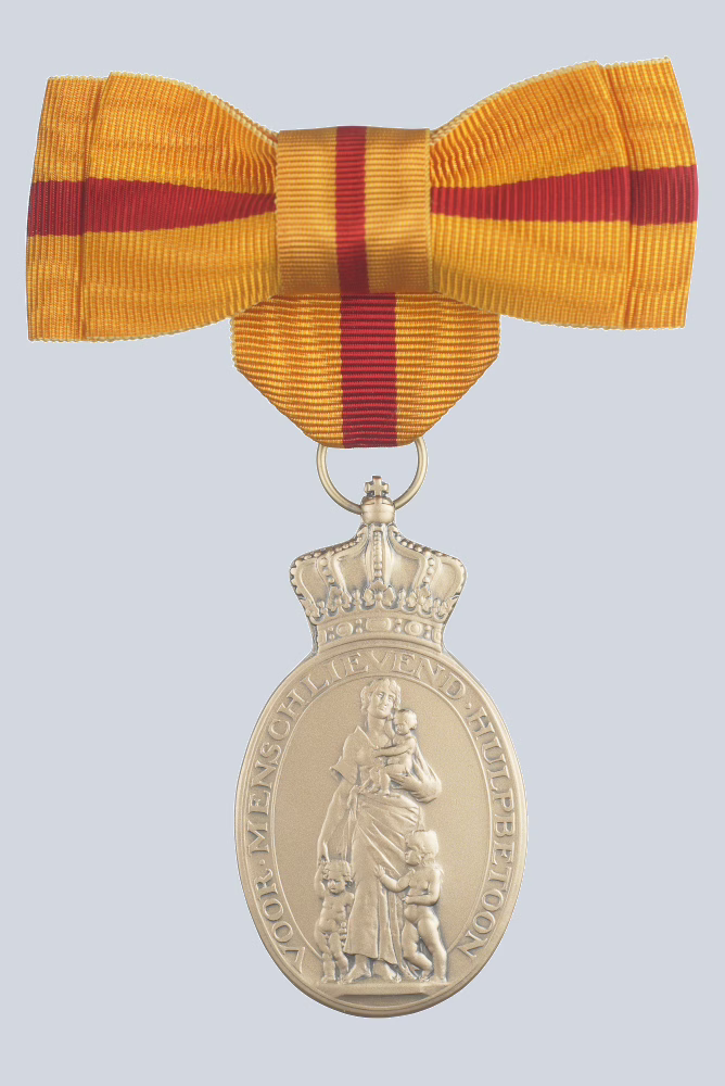 Erepenning voor Menslievend Hulpbetoon