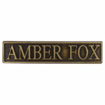 Herinneringsmedaille Vredesoperaties, gesp AMBER FOX