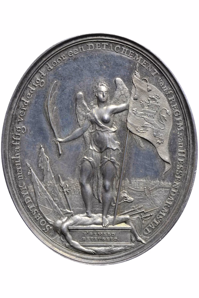 Beloningspenning van Soestdijk, zilver, 1787
