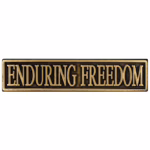 Herinneringsmedaille Vredesoperaties, gesp ENDURING FREEDOM