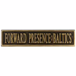 Herinneringsmedaille Internationale Missies, gesp FORWARD PRESENCE BALTICS