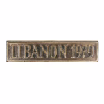 Herinneringsmedaille VN-Vredesoperaties, gesp LIBANON 1979