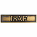 Herinneringsmedaille Vredesoperaties, gesp ISAF