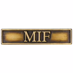 Herinneringsmedaille Vredesoperaties, gesp MIF