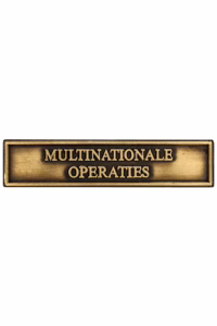Herinneringsmedaille Vredesoperaties, gesp MULTINATIONALE OPERATIES