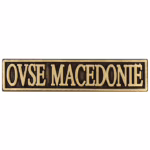 Herinneringsmedaille Vredesoperaties, gesp OVSE MACEDONIË