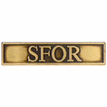 Herinneringsmedaille Vredesoperaties, gesp SFOR