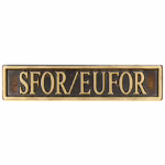 Herinneringsmedaille Vredesoperaties, gesp SFOR/EUFOR