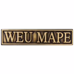 Herinneringsmedaille Vredesoperaties, gesp WEU MAPE