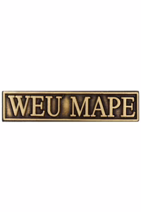 Herinneringsmedaille Vredesoperaties, gesp WEU MAPE