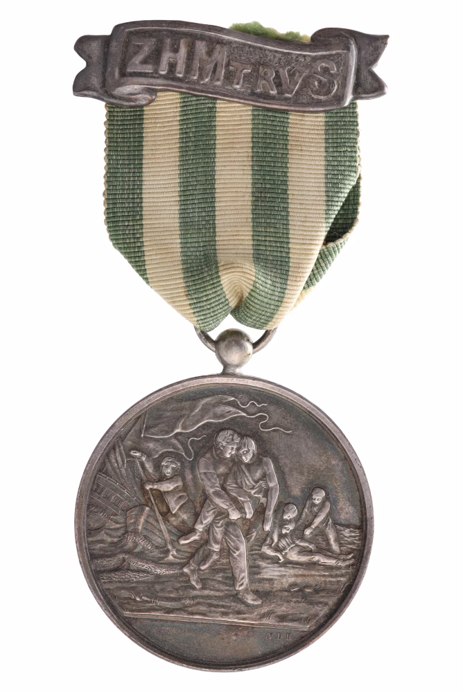 Medaille van de Koninklijke Zuid-Hollandsche Maatschappij tot Redding van Schipbreukelingen