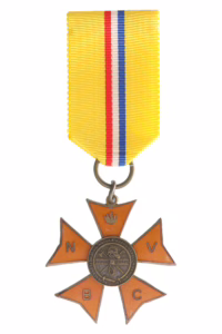 Kruis van Verdienste van de Nederlandse Vereniging van Brandweercommandanten, brons