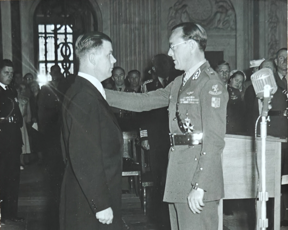 Chris Davis en Prins Bernhard